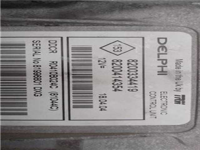 Foto 2ª: Centralita Motor ECU Renault Scenic 1.5 AUTHENTIQUE [1 5 LTR. - 60 KW DCI DIESEL] 82CV JM) 2003 )