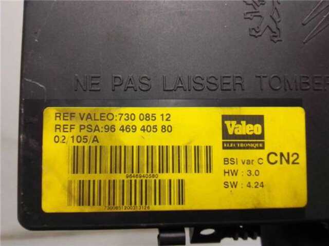 Foto 3ª: Centralita Confort BSI Citroen Xsara 2.0 HDI 109 [RHZ (DW10ATED)]