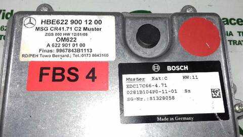 Foto 2ª: Centralita Motor ECU Mercedes Vito 1.6 CDI CAT 114CV 84KW (2014)