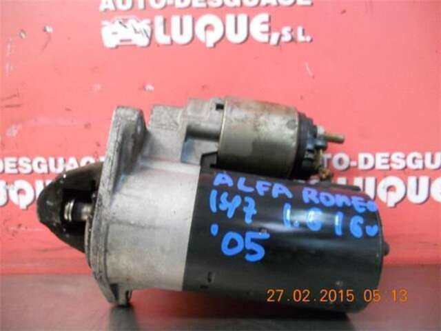 Foto 1ª: Motor de Arranque Alfa Romeo 147 1.6 T.SPARK DISTINCTIVE [1.6 LTR. - 88 KW 16V CAT] [AR 32104]