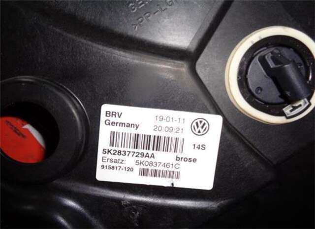 Foto 1ª: Elevalunas Eléctrico Delantero Izquierdo Volkswagen Golf 1.6 ADVANCE BLUEMOTION [1.6 LTR. - 77 KW TDI DPF] [CAY]