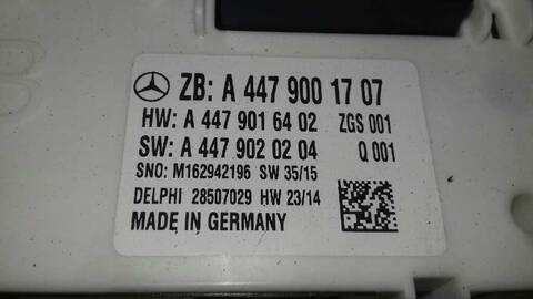 Foto 3ª: Caja Reles Fusibles Mercedes Vito 2.1 CDI CAT 163CV 120KW