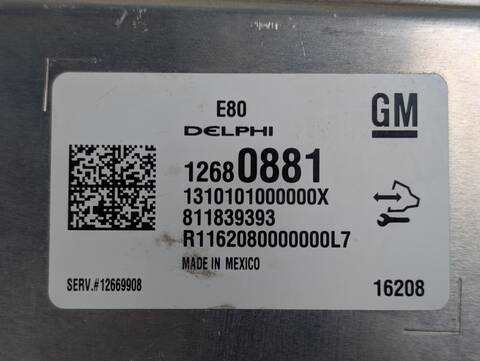 Foto 2ª: Centralita Motor ECU Opel Astra DYNAMIC START/STOP 105CV 77KW (2017)