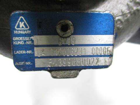 Foto 2ª: Turbocompresor Seat Altea BKC (2006)