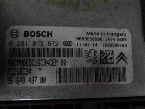 Foto 2ª: Centralita Motor ECU Ford Transit 2.2 TDCI 110CV 81KW FURGON [QVFA] (2007)