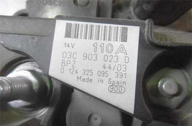 Foto 1ª: Alternador Volkswagen Golf 1.6 FSI [BAG]