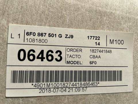 Foto 2ª: Techo Interior Seat Ibiza ERENCE 95CV 70KW [DLAC] (2018)