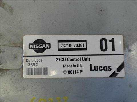 Foto 3ª: Centralita Motor ECU Nissan Primera 2.0 16V 115CV 85KW [SR20DI] (1993)
