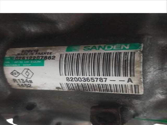 Foto 2ª: Compresor Aire Acondicionado Renault Clio 1.5 DCI C/BR0G C/BR1G) (2005)