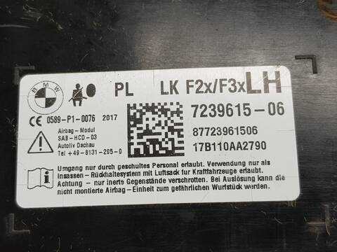 Foto 3ª: Airbag Lateral Delantero Izquierdo Bmw Serie 1 114 116D (2015)