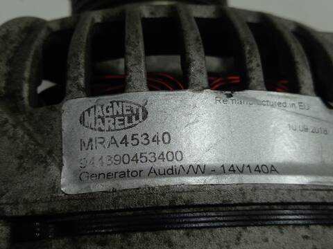 Foto 2ª: Alternador Volkswagen Golf BXE (2007)