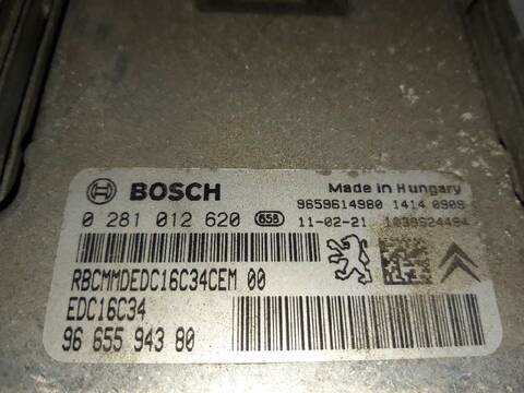 Foto 3ª: Centralita Motor ECU Citroen Berlingo FIRST COMBI 1 6 HDI 75 SX 75CV 55KW [9HX] (2011)