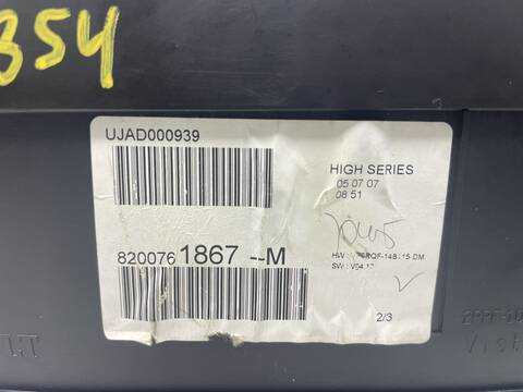 Foto 2ª: Cuadro de Instrumentos Renault Clio F4R830 (2007)