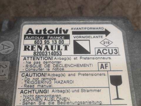 Foto 2ª: Centralita Airbag Renault Kangoo K9K700 (2003)