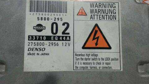 Foto 2ª: Centralita Motor ECU Nissan X-Trail 140CV 103KW T30) (2001)