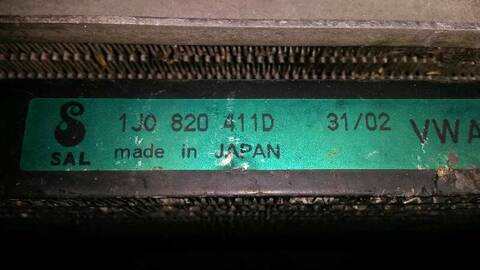 Foto 2ª: Radiador Calefaccion A.A. Seat Leon 1.6 16V 105CV 77KW [BCB] (2002)