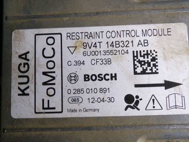 Foto 2ª: Centralita Airbag Ford Kuga 2.0 TDCI 2008-2013 [UFDA] (2012)