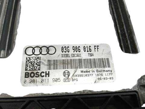 Foto 3ª: Centralita Motor ECU Audi A3 2.0 TDI 16V (2003)