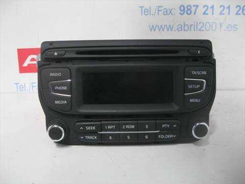 Sistema Audio Radio CD Kia Ceed 1.6 CRDI 110CV ED)