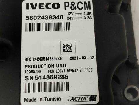 Foto 4ª: Centralita Motor ECU Iveco Camion D 35S12 [F1AGL411XE] (2021)