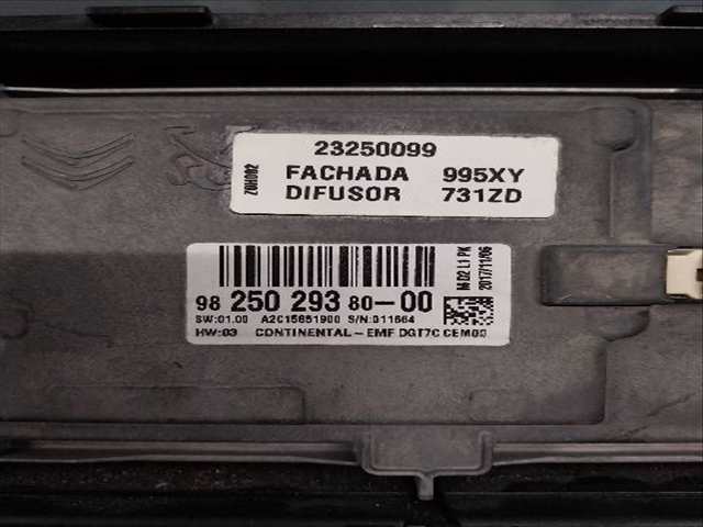Foto 2ª: Pantalla Multifuncion Citroen C4 0.1 HDI [BH01] (2017)
