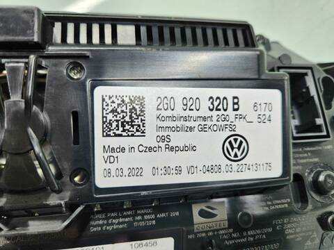 Foto 2ª: Cuadro de Instrumentos Volkswagen Polo LIFE 95CV 70KW [DLAC] (2022)