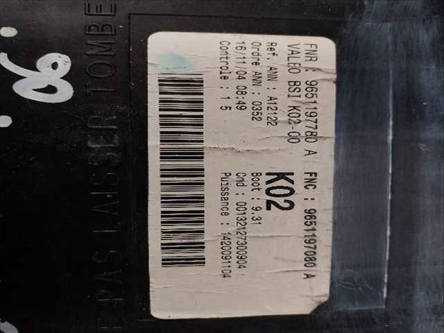 Foto 2ª: Centralita Confort BSI Peugeot 307 1.6 G [G-NFU] (2003)