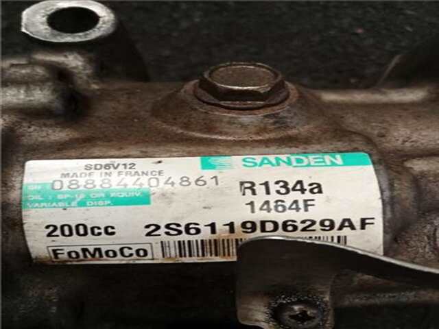 Foto 3ª: Compresor Aire Acondicionado Ford Fiesta 1.4 TDCI [F6JB]