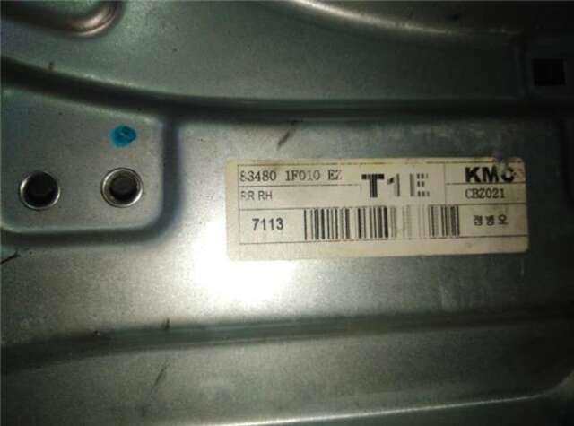 Elevalunas Eléctrico Trasero Derecho Kia Sportage 2.0 16V 4WD
