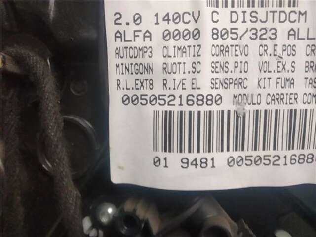 Foto 3ª: Elevalunas Eléctrico Trasero Derecho Alfa Romeo Giulietta 2.0 JTDM (140 CV)