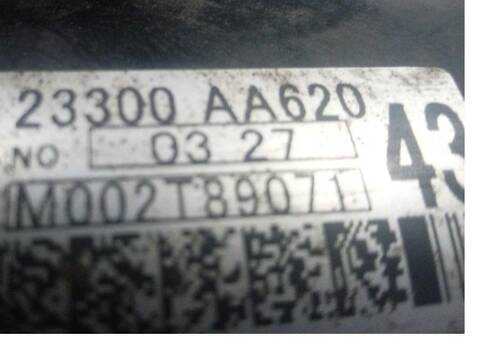 Motor de Arranque Subaru Impreza 2.0 D AWD HATCHBACK