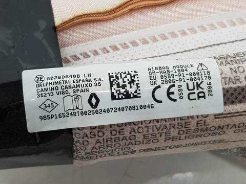 Foto 3ª: Airbag Cortina Delantero Izquierdo Renault Espace 1.9 DCI 102CV