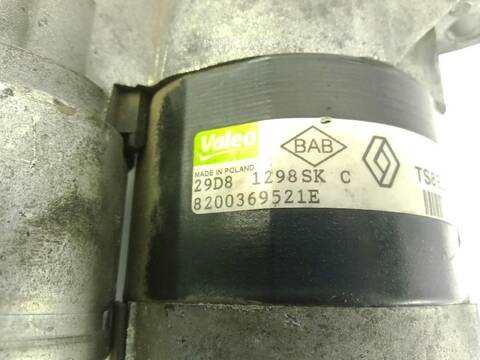 Foto 2ª: Motor de Arranque Renault Clio VERSION INDEFINIDA (1998)