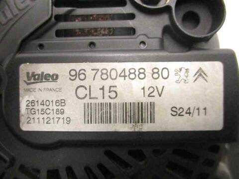 Foto 3ª: Alternador Citroen C3 9HP (2009)