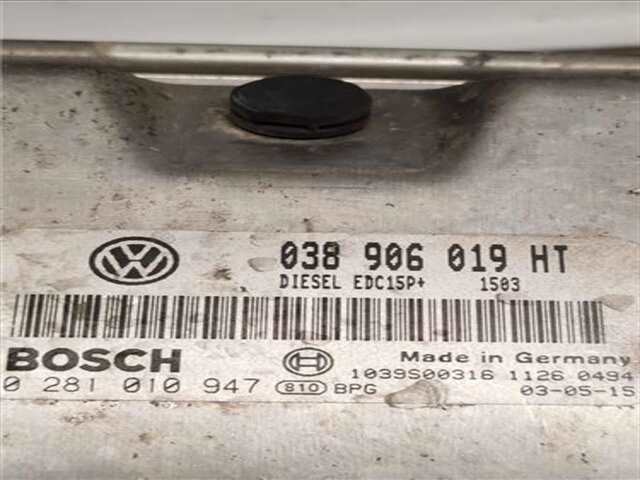 Foto 2ª: Centralita Motor ECU Seat Ibiza 1.9 TDI [AXR]