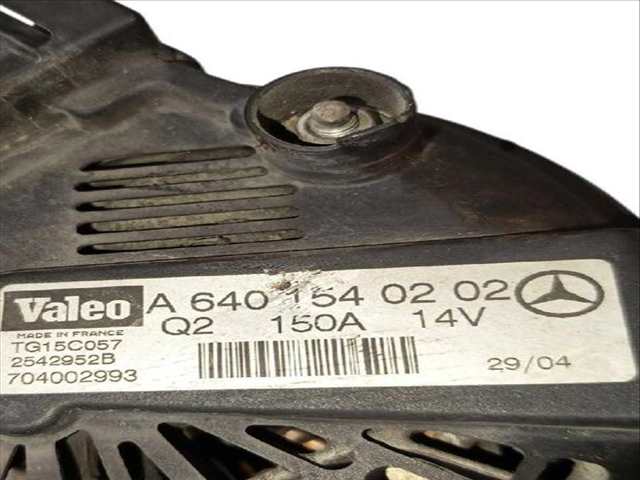 Foto 2ª: Alternador Mercedes Clase A 140 A 200 CDI 169.308 169.008) (2004)