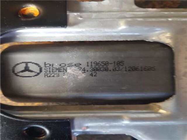 Foto 3ª: Elevalunas Eléctrico Delantero Derecho Mercedes Clase C 160 2.2 200 CDI (203.004) [2.2 LTR. - 85 KW CDI CAT] [OM 611.962]