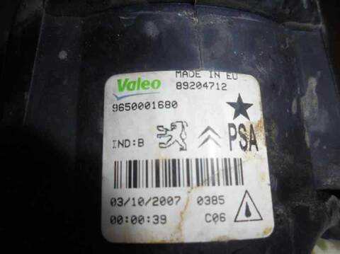 Foto 3ª: Faro Antiniebla Delantero Derecho Citroen C4 COLLECTION COUPE 90CV 66KW [9HX] (2007)