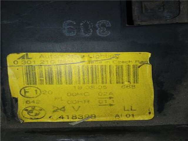 Foto 3ª: Faro Izquierdo Bmw X3 2.0 D 16V CAT [M47N 204 D4]