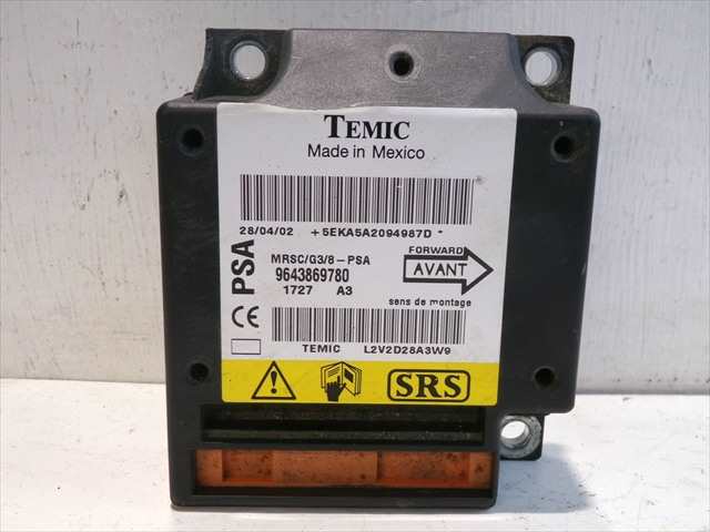 Centralita Airbag Peugeot 607 2.2 HDI 2000-2007