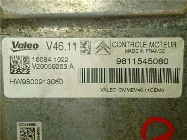 Foto 2ª: Centralita Motor ECU Citroen C3 1.0 LIVE [1.0 LTR. - 50 KW VTI]