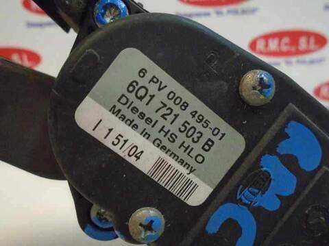 Foto 3ª: Pedal Acelerador Skoda Fabia ATTRACTIVE 64CV 47KW [ASY] (2005)