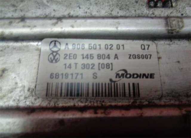 Foto 3ª: Intercooler Mercedes Sprinter 210 CDI [OM 651.955]