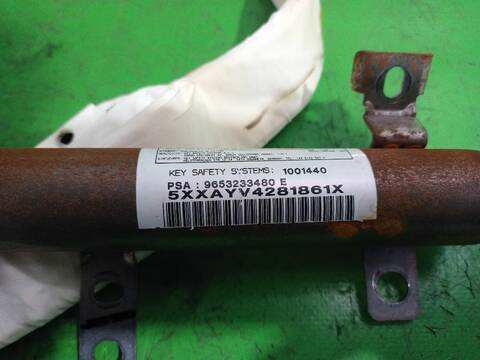 Foto 2ª: Airbag Cortina Delantero Derecho Peugeot 307 1.6 16V HDI 90CV [9HVDV6ATED4] (2005)