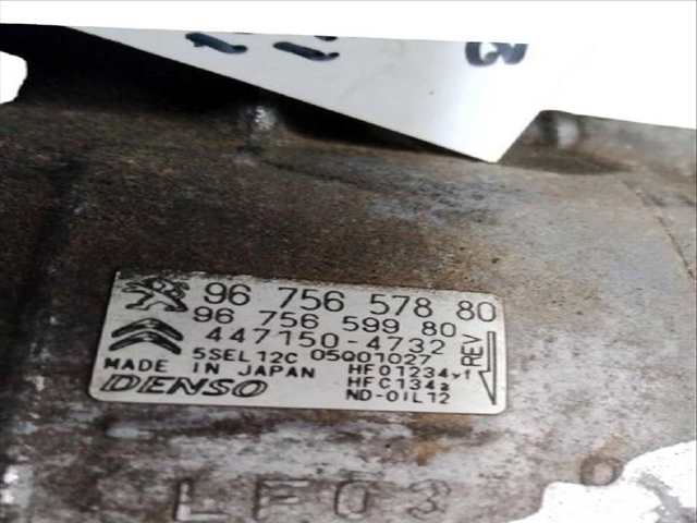 Foto 2ª: Compresor Aire Acondicionado Citroen C4 1.6 VTI 120 PICASSO (2013)