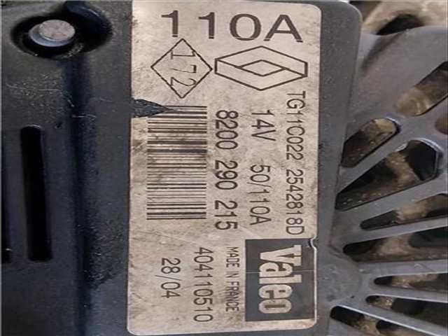 Foto 3ª: Alternador Renault Megane 1.9 LUXE PRIVILEGE BERLINA 120CV 88KW II CLASSIC BERLINA [D/F9Q B8] (2004)