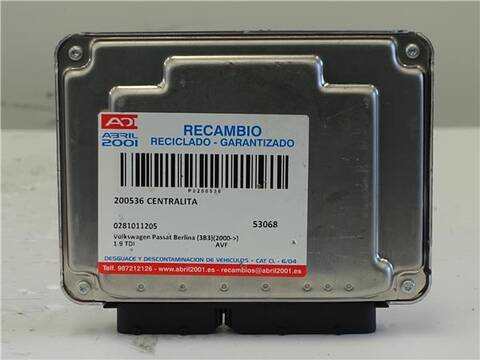 Foto 1ª: Centralita Motor ECU Volkswagen Passat 1.9 TDI BERLINA 130CV 96KW [AVF] (2004)