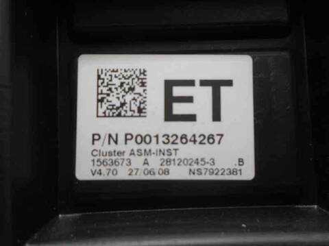 Foto 3ª: Cuadro de Instrumentos Opel Corsa COSMO 80CV 59KW [Z12XEP] (2008)