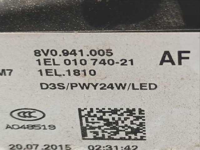 Foto 3ª: Piloto Delantero Izquierdo Audi A3 S3 QUATTRO (2012)