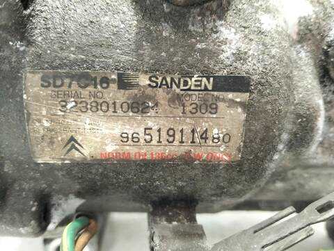 Foto 2ª: Compresor Aire Acondicionado Citroen C4 AVATAR 2.0 HDI FAP CAT RHR - DW10BTED4) 136CV (2007)